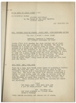 Moe Howard's Personally Owned Script for The Three Stooges 1942 Film ''Matri-Phony''